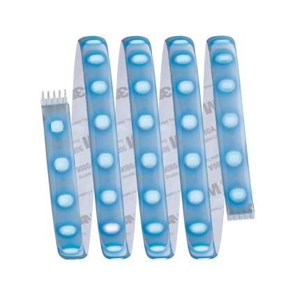 Paulmann 70627 - Диммируемая светодиодная RGB-полоса для ванной MAXLED, 18 Вт, IP44, 1,5 м, 230 В, с пультом ДУ