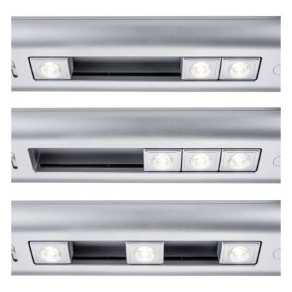 Paulmann 70640 - 3xLED/0,5W Підсвітка шафи з регулюванням яскравості SLIDE 6xAA