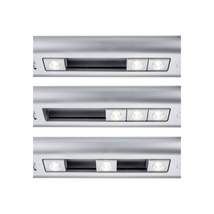 Paulmann 70640 - 3xLED/0,5W Підсвітка шафи з регулюванням яскравості SLIDE 6xAA