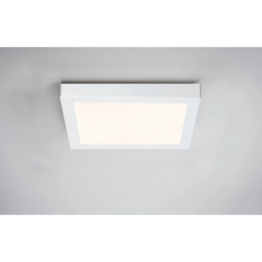 Paulmann 70645 - LED/12,5W Стельовий світильник LUNAR 230V 22,5x22,5 см білий