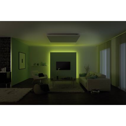 Paulmann 70673 - Світлодіодна RGB/40W стрічка з регулюванням яскравості MAXLED 3м 230V + пульт ДК