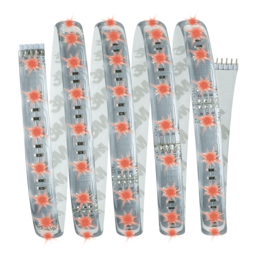 Paulmann 70674 - LED RGB/22W Лента с регулированием яркости MAXLED 1,5 м 230V + дистанционное управление
