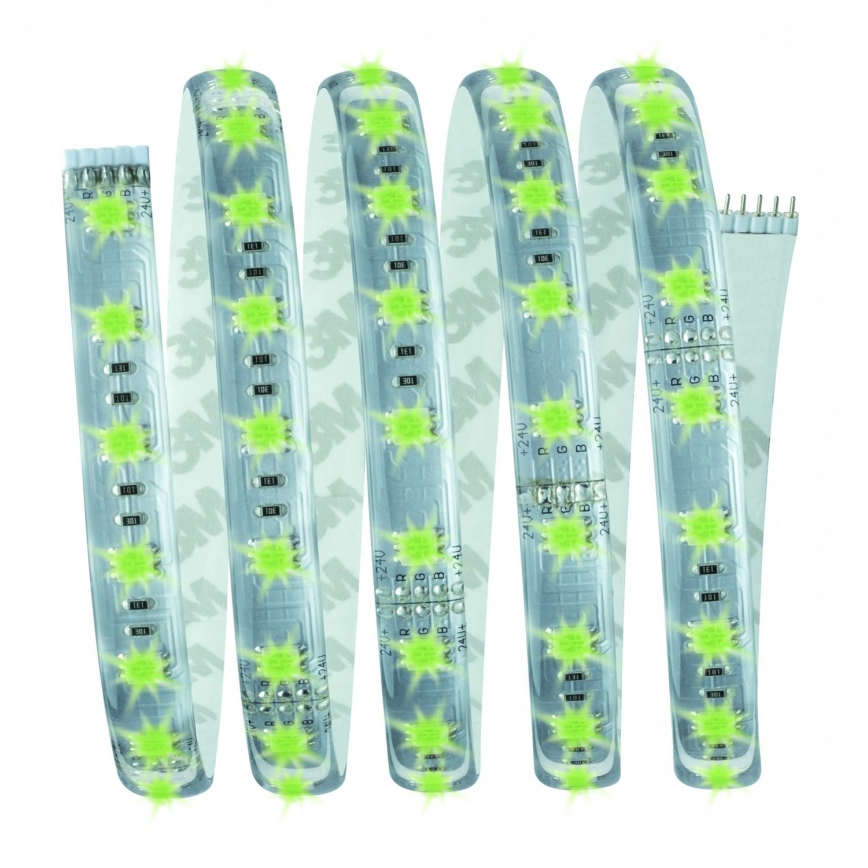 Paulmann 70674 - LED RGB/22W Лента с регулированием яркости MAXLED 1,5 м 230V + дистанционное управление