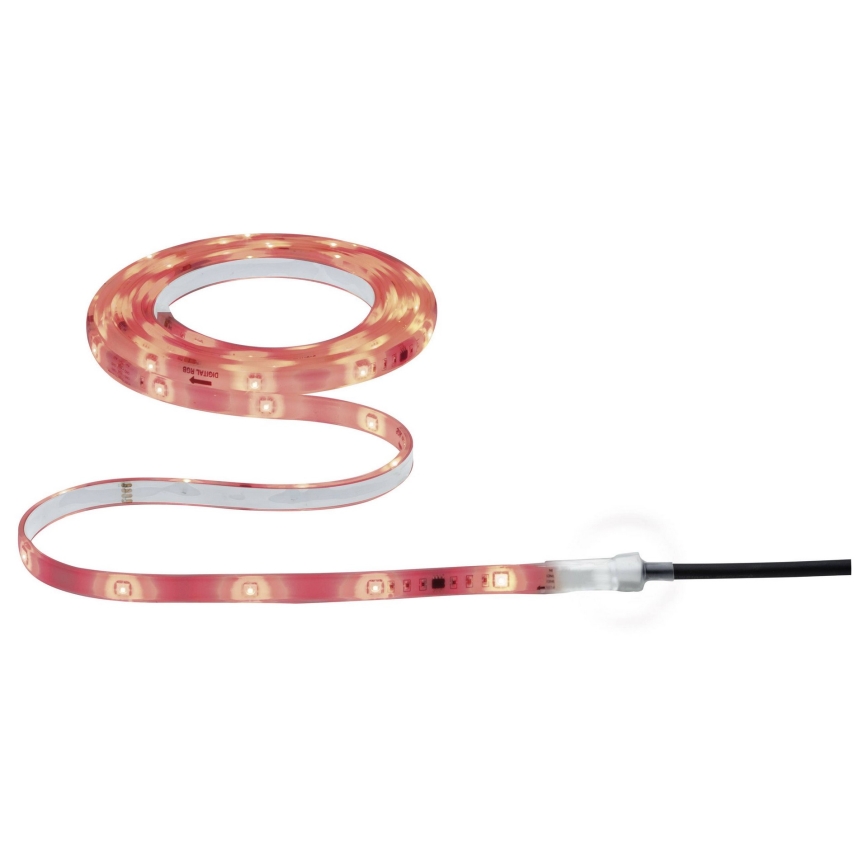 Paulmann 70698 - Светодиодная RGB/6,4W IP67 Уличная лента с регулированием яркости WATERLED 3m 230V + дистанционное управление