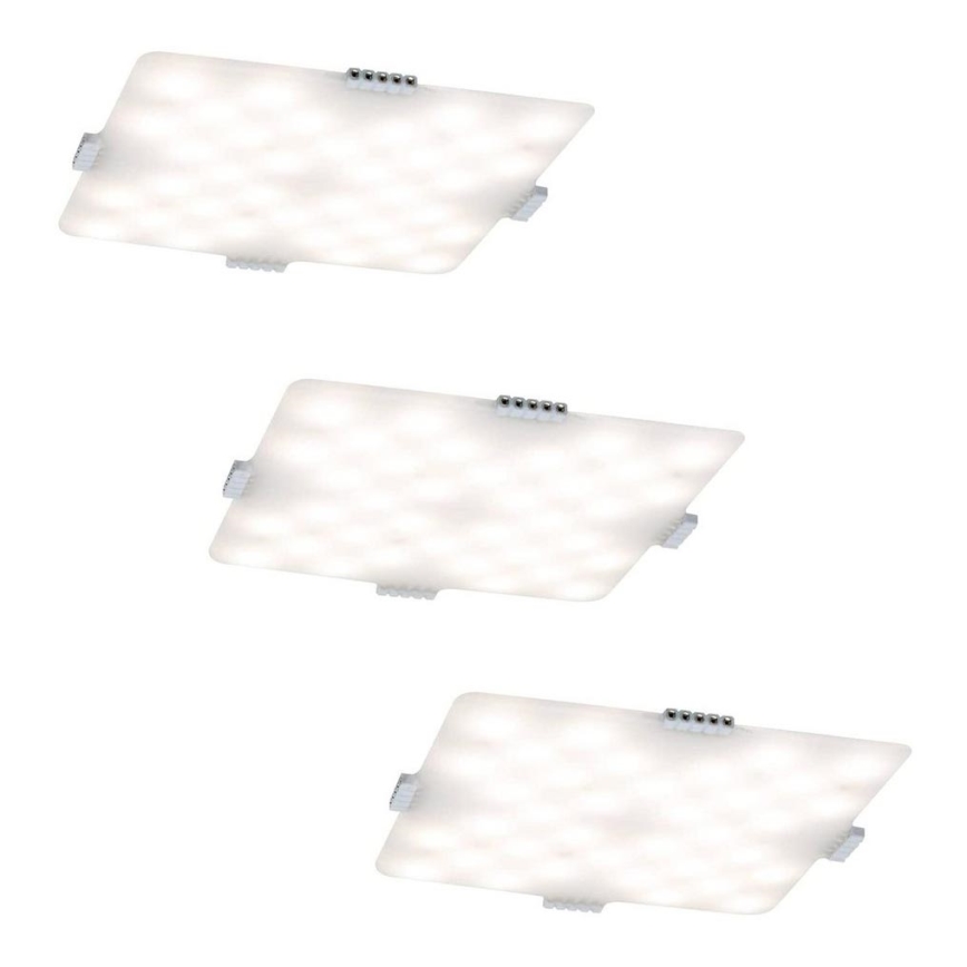 Paulmann 70710 - НАБОР 3xLED/3,3W Мебельное освещение с датчиком SOFTPAD 230V 2700K