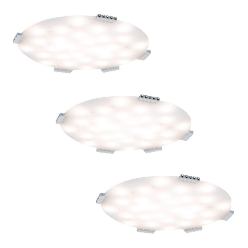 Paulmann 70711 - НАБІР 3xLED/2,8W Меблевий світильник з датчиком SOFTPAD 230V 2700K