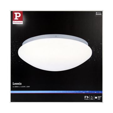 Paulmann 70724 - LED/9,5W Стельовий світильник для ванної кімнати з датчиком 230V IP44