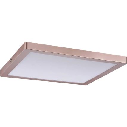 Paulmann 70873 - LED/24W Панель з регулюванням яскравості ATRIA 230V 2700K 30x30 см рожеве золото