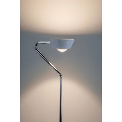 Paulmann 70920 - LED/7,5 Вт Диммируемая напольная лампа RAMOS 230 В белый/глянцевый хром