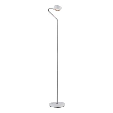 Paulmann 70920 - LED/7,5 Вт з регулюванням яскравості підлогова лампа RAMOS 230 В білий/глянцевий хром