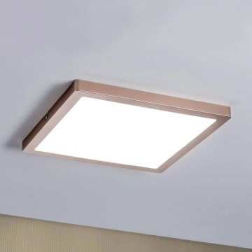 Paulmann 70941 - LED/20W Пристельова панель ATRIA 230V 4000K 30x30 см рожеве золото