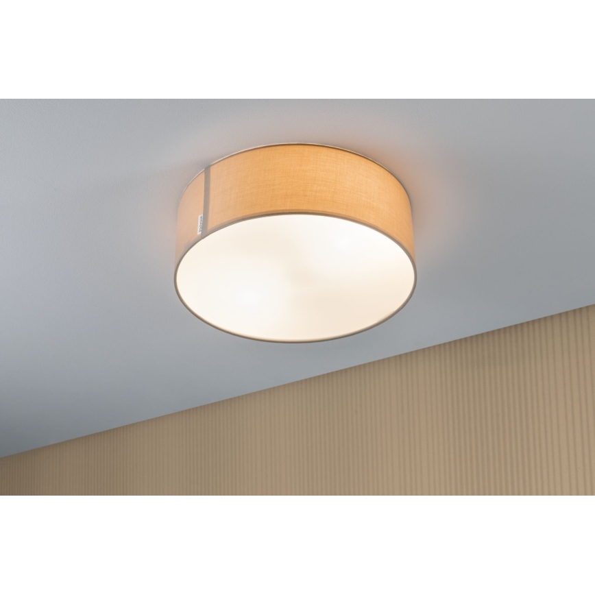 Paulmann 70952 - 2xE27/20W Стельовий світильник MARI 230V бежева