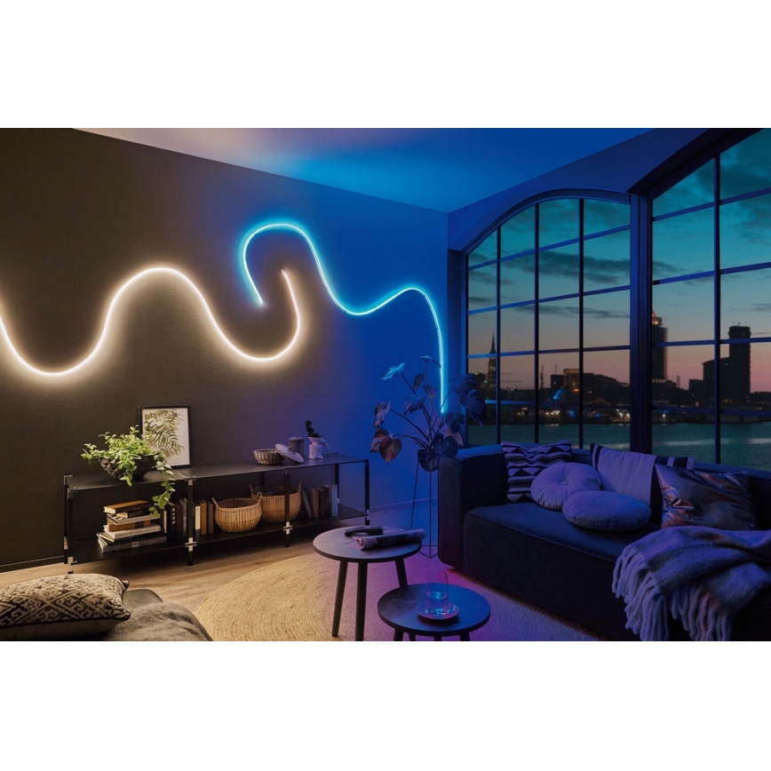 Paulmann 70966 - LED-RGB/27W IP67 Уличная лента с регулированием яркости FLOW 3 м 230/24V