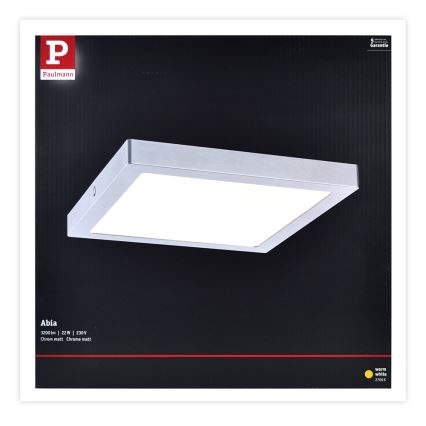 Paulmann 70982 - LED/22W Стельовий світильник ABIA 230V