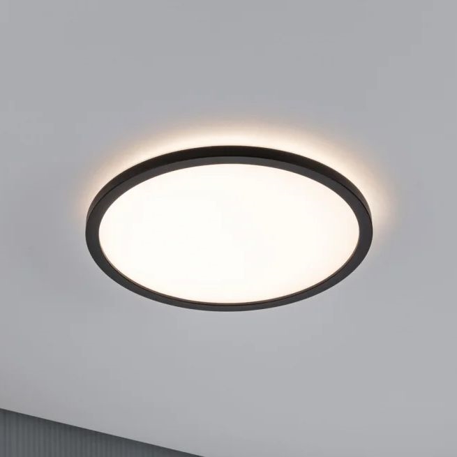 Paulmann 70998 - LED/16W Припотолочная панель ATRIA 230V 3000K диаметр 29,3 см черный