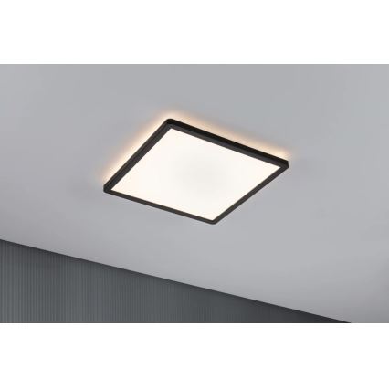 Paulmann 71001 - LED/16W Припотолочная панель ATRIA 230V 3000K 29,3x29,3 см черный