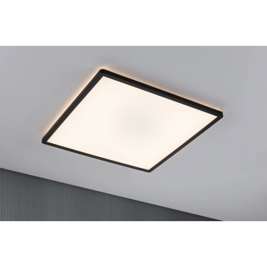 Paulmann 71002 - LED/22W Панель з регулюванням яскравості ATRIA 230V 3000K 42x42 см чорний
