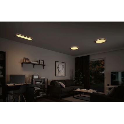 Paulmann 71002 - LED/22W Панель з регулюванням яскравості ATRIA 230V 3000K 42x42 см чорний
