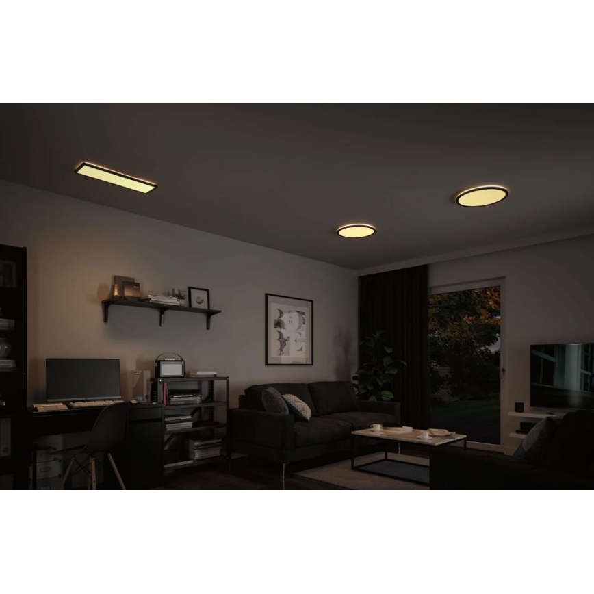 Paulmann 71002 - LED/22W Панель з регулюванням яскравості ATRIA 230V 3000K 42x42 см чорний