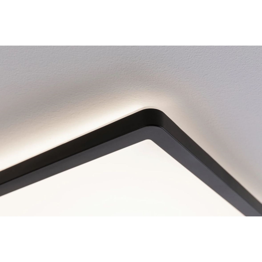 Paulmann 71002 - LED/22W Панель з регулюванням яскравості ATRIA 230V 3000K 42x42 см чорний