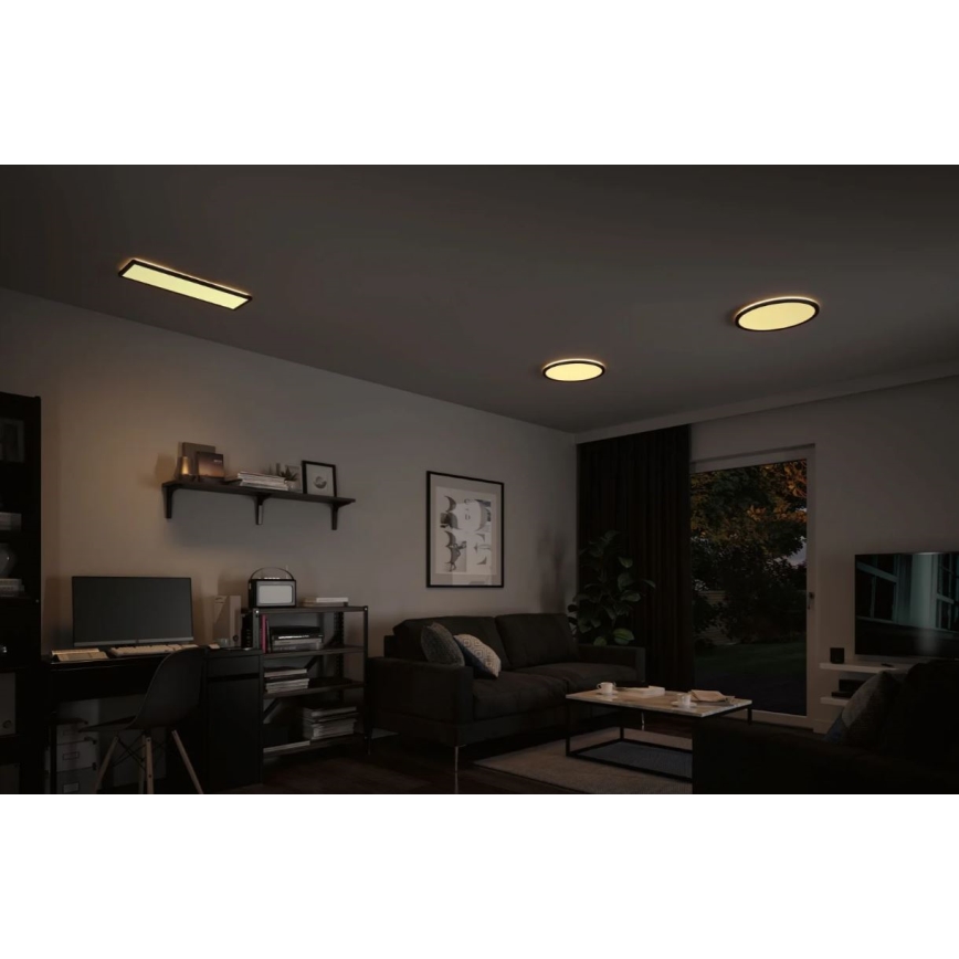 Paulmann 71003 - LED/22W Панель з регулюванням яскравості ATRIA 230V 3000K 20x58 см чорний