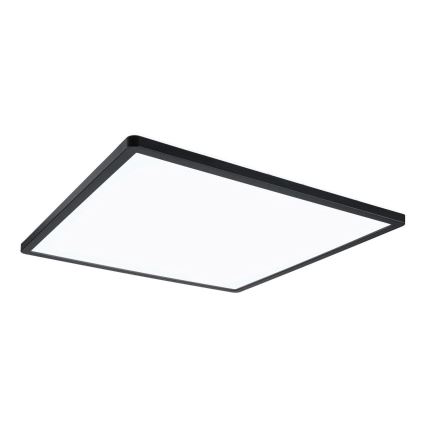 Paulmann 71016 - Світлодіодна панель LED/22W з регулюванням яскравості ATRIA 230В 4000К 42x42 см чорна