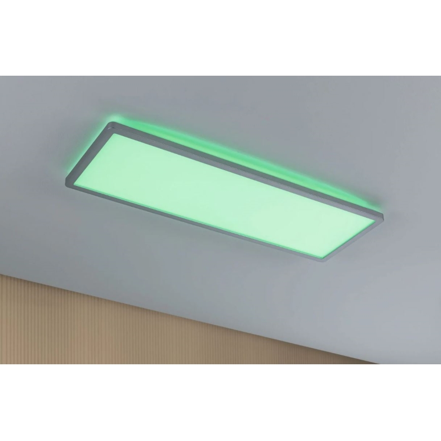 Paulmann 71020 - LED/20W RGBW-панель с регулированием яркости ATRIA 230V 4000K 20x58 см + дистанционное управление