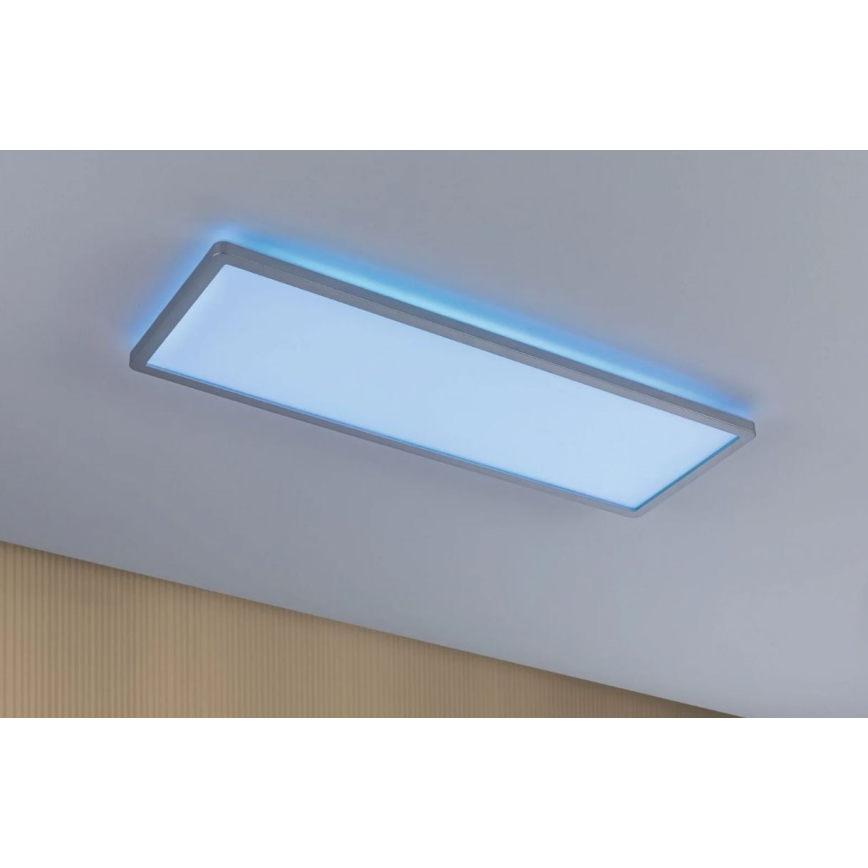 Paulmann 71020 - LED/20W RGBW Панель з регулюванням яскравості ATRIA 230V 4000K 20x58 см + пульт дистанційного керування