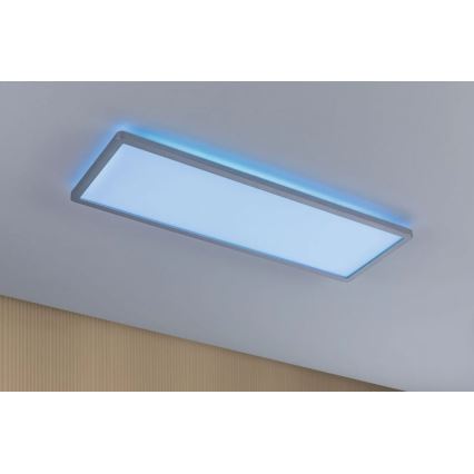Paulmann 71020 - LED/20W RGBW Панель з регулюванням яскравості ATRIA 230V 4000K 20x58 см + пульт дистанційного керування