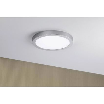 Paulmann 71023 - LED/22W Потолочный светильник ABIA 230V матовый хром
