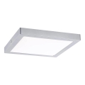 Paulmann 71024 - LED/22W Потолочный светильник ABIA 230V матовый хром