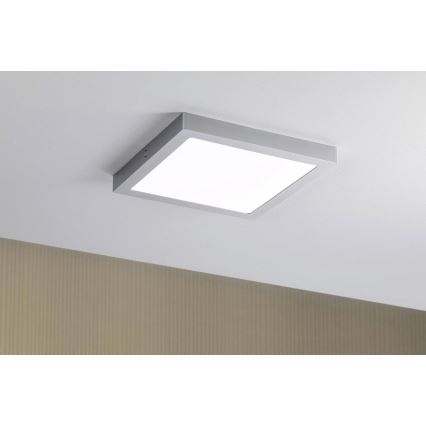 Paulmann 71024 - LED/22W Потолочный светильник ABIA 230V матовый хром
