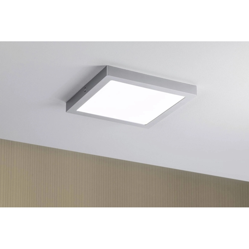 Paulmann 71024 - LED/22W Потолочный светильник ABIA 230V матовый хром