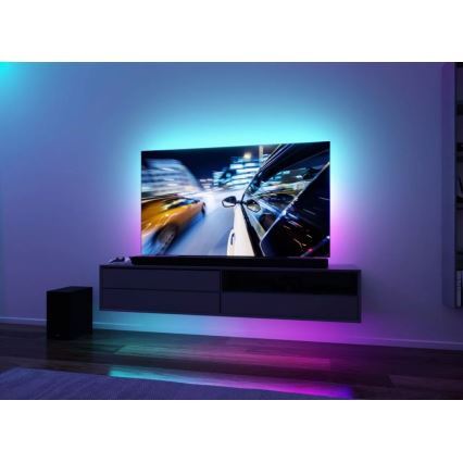 Paulmann 78880 - LED/3,5W RGB Стрічка для телевізора з регулюванням яскравості 2 м ZOLL 5V + пульт дистанційного керування