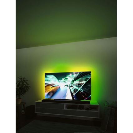 Paulmann 78880 - LED/3,5W RGB Стрічка для телевізора з регулюванням яскравості 2 м ZOLL 5V + пульт дистанційного керування