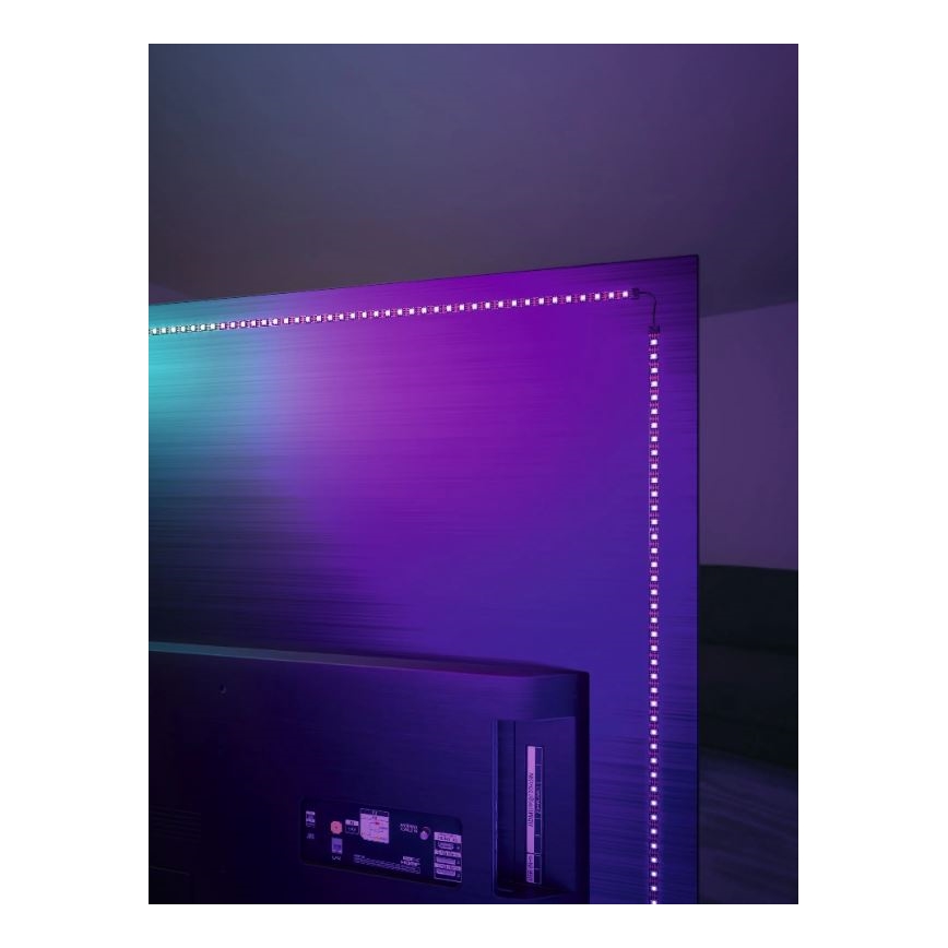 Paulmann 78880 - LED/3,5W RGB Стрічка для телевізора з регулюванням яскравості 2 м ZOLL 5V + пульт дистанційного керування