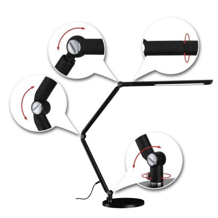 Paulmann 78912 - LED/10,6 Вт Регульована настільна лампа FLEXBAR 230В 3000/4000/6500K