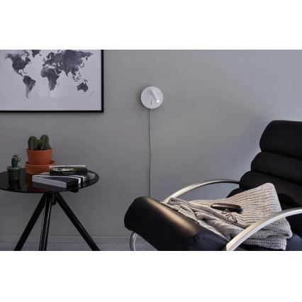 Paulmann 78917 - LED/3,2W Настінний світильник TABARI 230V білий