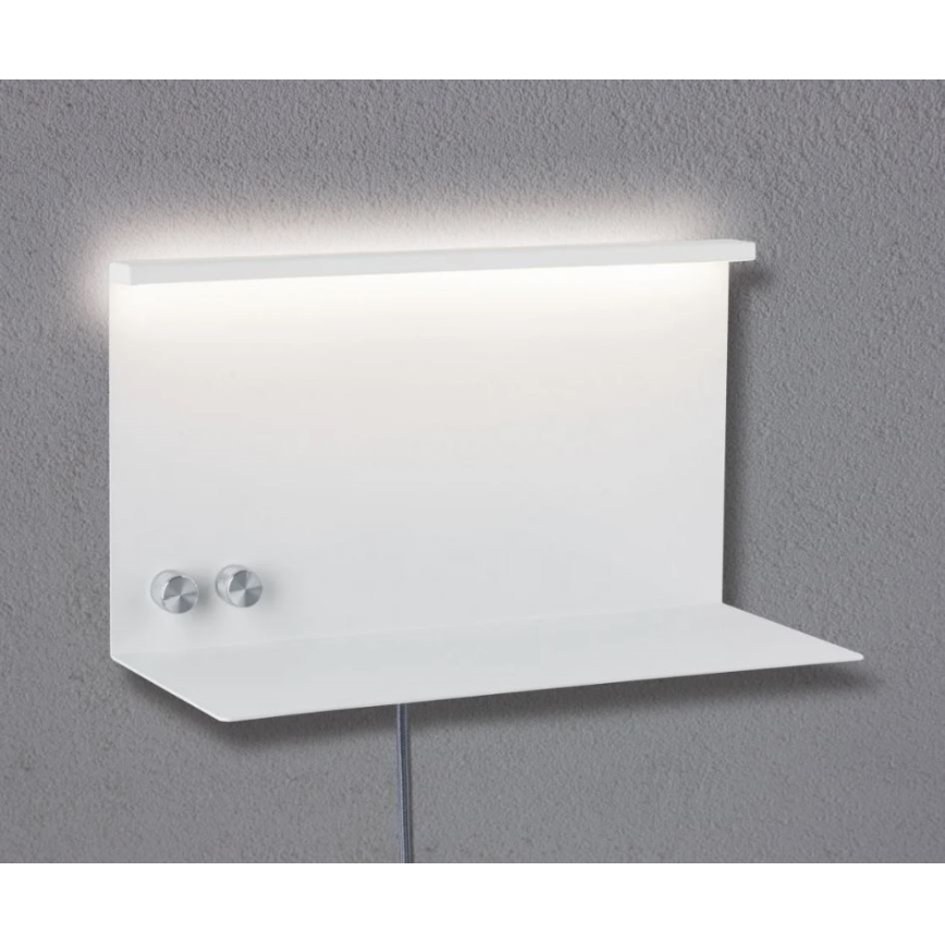 Paulmann 78919 - LED/4,5W Светильник с регулированием яркости с полкой и USB + LED/1,6W 230V