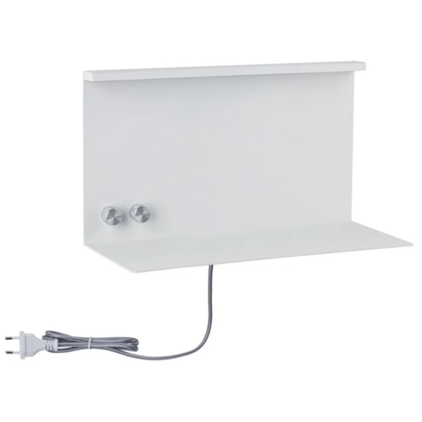 Paulmann 78919 - LED/4,5W Светильник с регулированием яркости с полкой и USB + LED/1,6W 230V