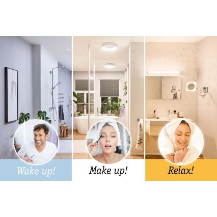 Paulmann 78947 - LED/23W IP44 Потолочный светильник для ванной комнаты CASCA 230V