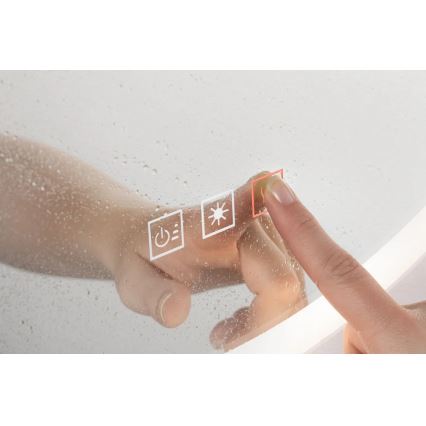 Paulmann 78951 - LED/22 Вт IP44 Регульоване дзеркало для ванної кімнати з підігрівом і підсвічуванням 230В