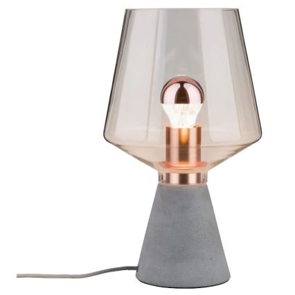 Paulmann 79665 - 1xE27/20W Настольная лампа NEORDIC YORIK 230V
