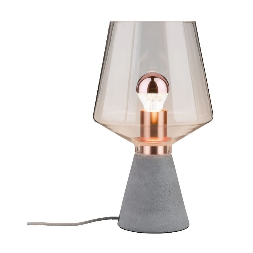 Paulmann 79665 - 1xE27/20W Настольная лампа NEORDIC YORIK 230V