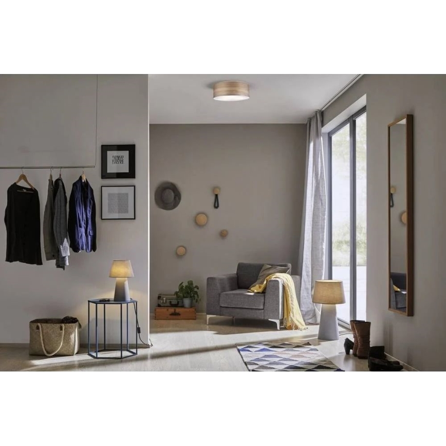 Paulmann 79687 - 3xE27/20W Потолочный светильник NEORDIC LISKA 230V орех