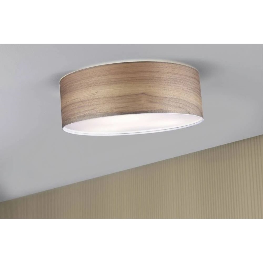 Paulmann 79687 - 3xE27/20W Стельовий світильник NEORDIC LISKA 230V волоський горіх