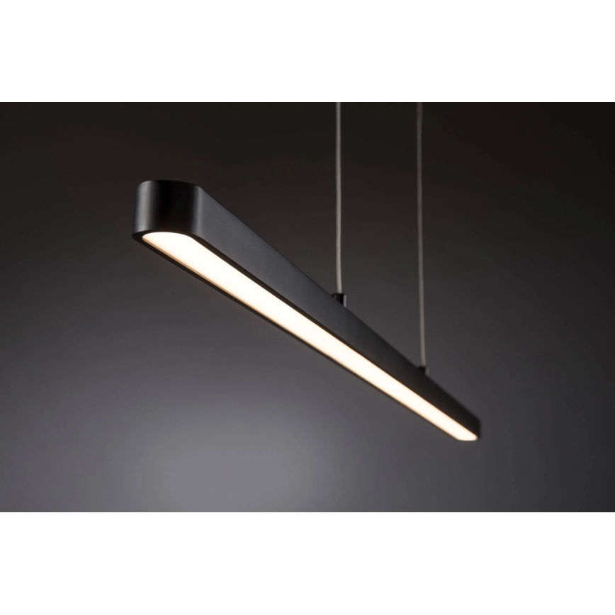Paulmann 79693 - LED/42W Підвісна люстра з регулюванням яскравості LENTO 230V чорний