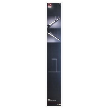 Paulmann 79693 - LED/42W Підвісна люстра з регулюванням яскравості LENTO 230V чорний
