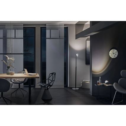 Paulmann 79693 - LED/42W Подвесная люстра с регулированием яркости LENTO 230V черный