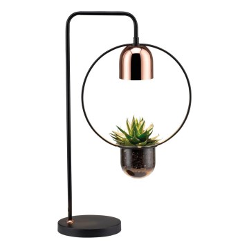 Paulmann 79746 - 1xGU10/20W Настільна лампа FANJA 230V димчаста